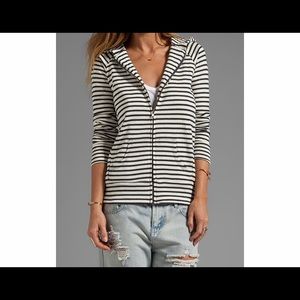 19 4t striped side panel Hoodie